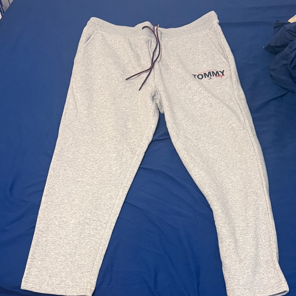 Tommy Hilfiger Kids Light Gray Joggers